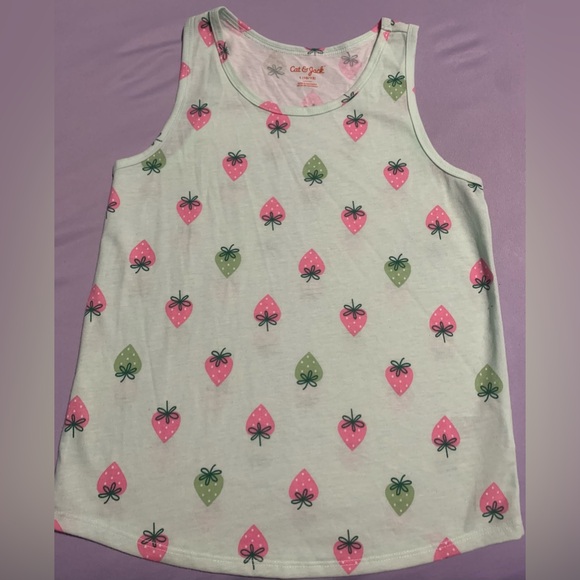 Strawberries Tank Top Cat & Jack. - Picture 1 of 4